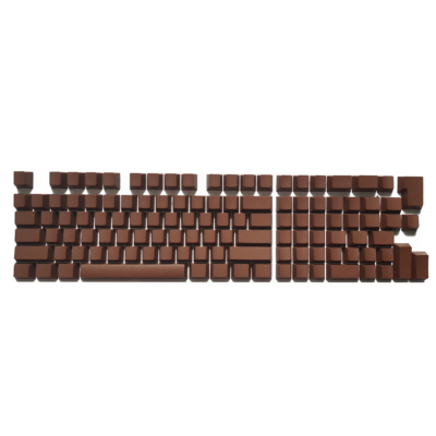 keycaps set tmavě hnědá